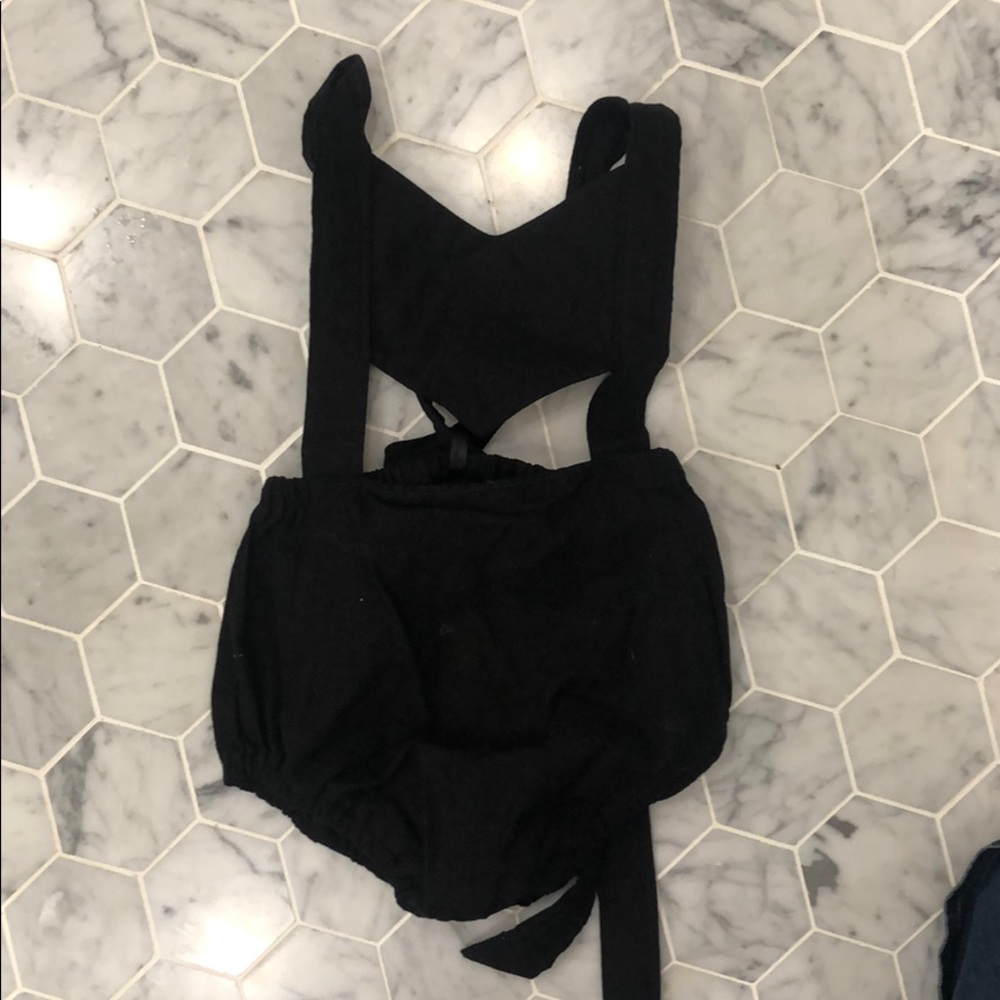 Little ladies jumper with panel